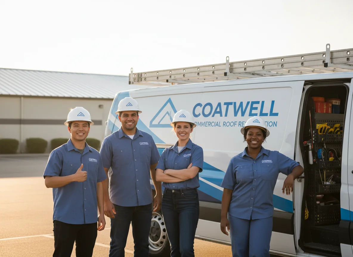 Commercial roof coating company in Whiting, ME